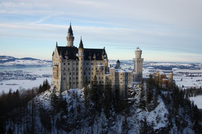 Grad Neuschwanstein.