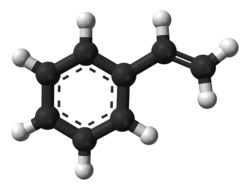 Skeletna formula stirena